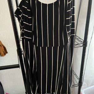 Black and White Striped Cami